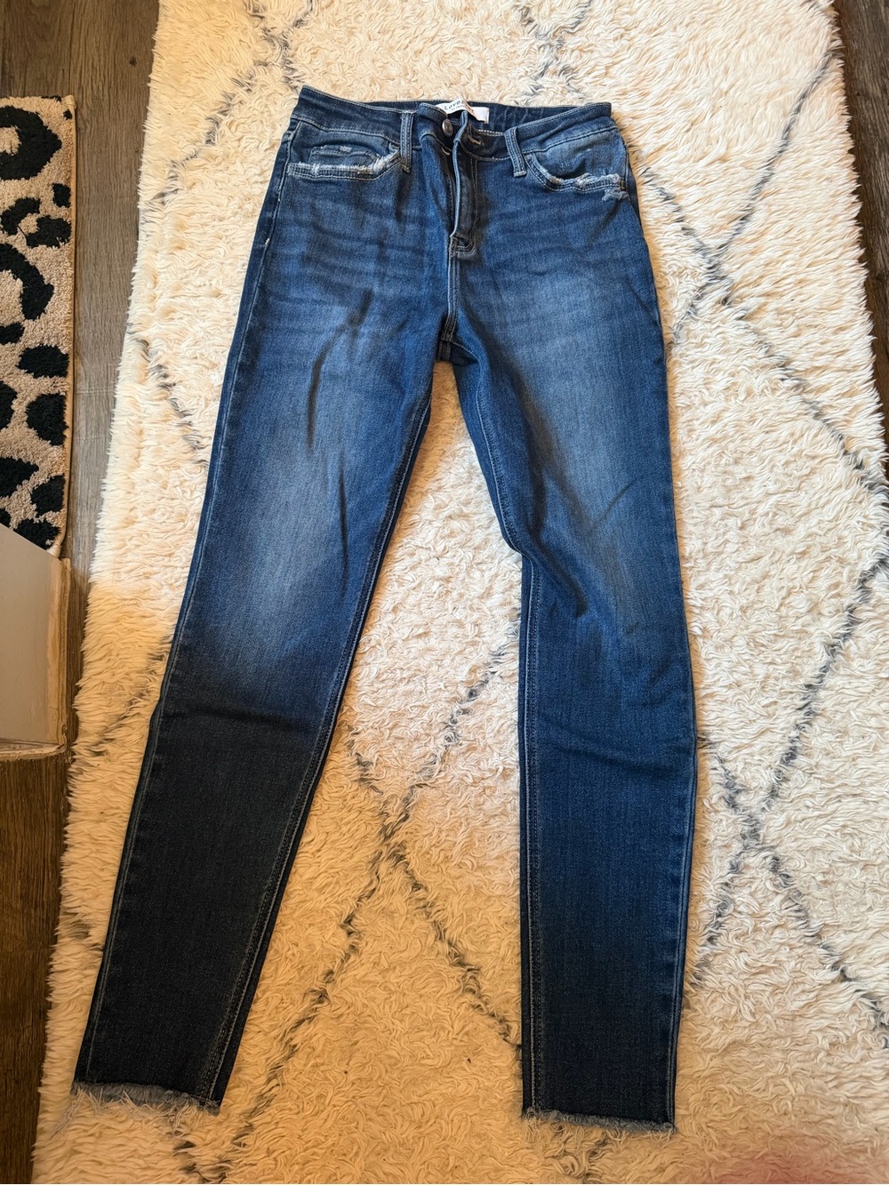 Lovervet Dark Blue Women's Skinny Jeans - Classic Stretch Denim